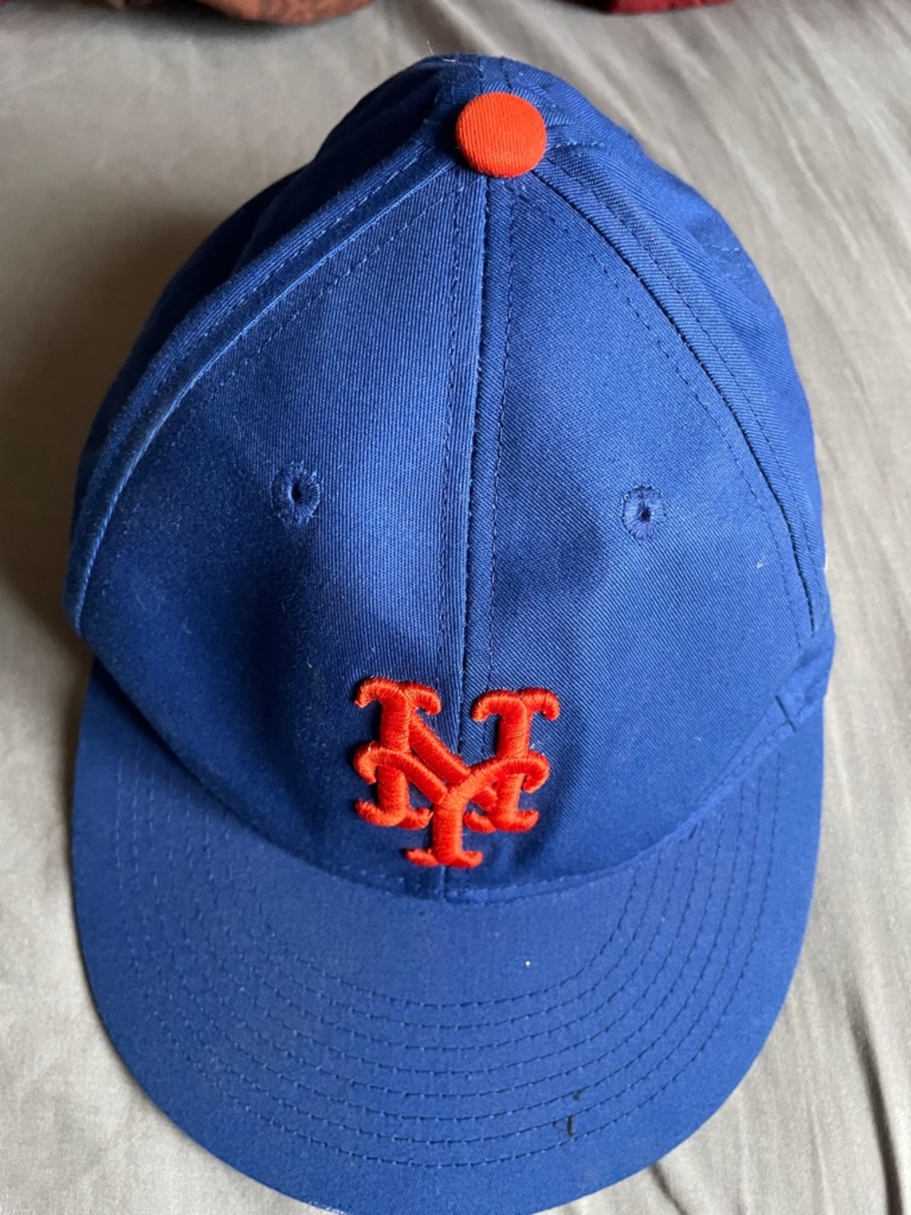 NY Mets Kids' Blue and Orange Baseball Cap